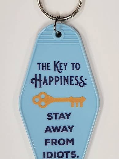 !Hotel Key Tag Key To Happiness for wholesale by Mason Jar Label