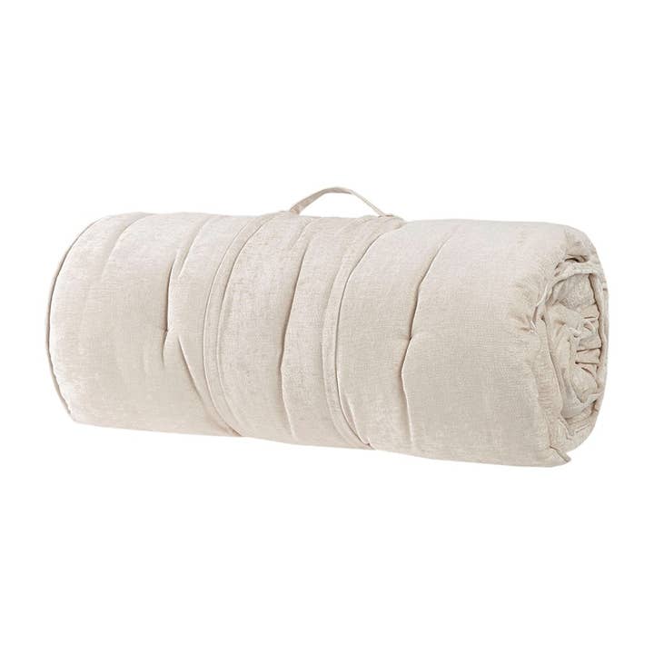 Olliix - Wholesale Chair Cushion - Light Weight Foldable Lounge Floor Pillow Cushion, Ivory