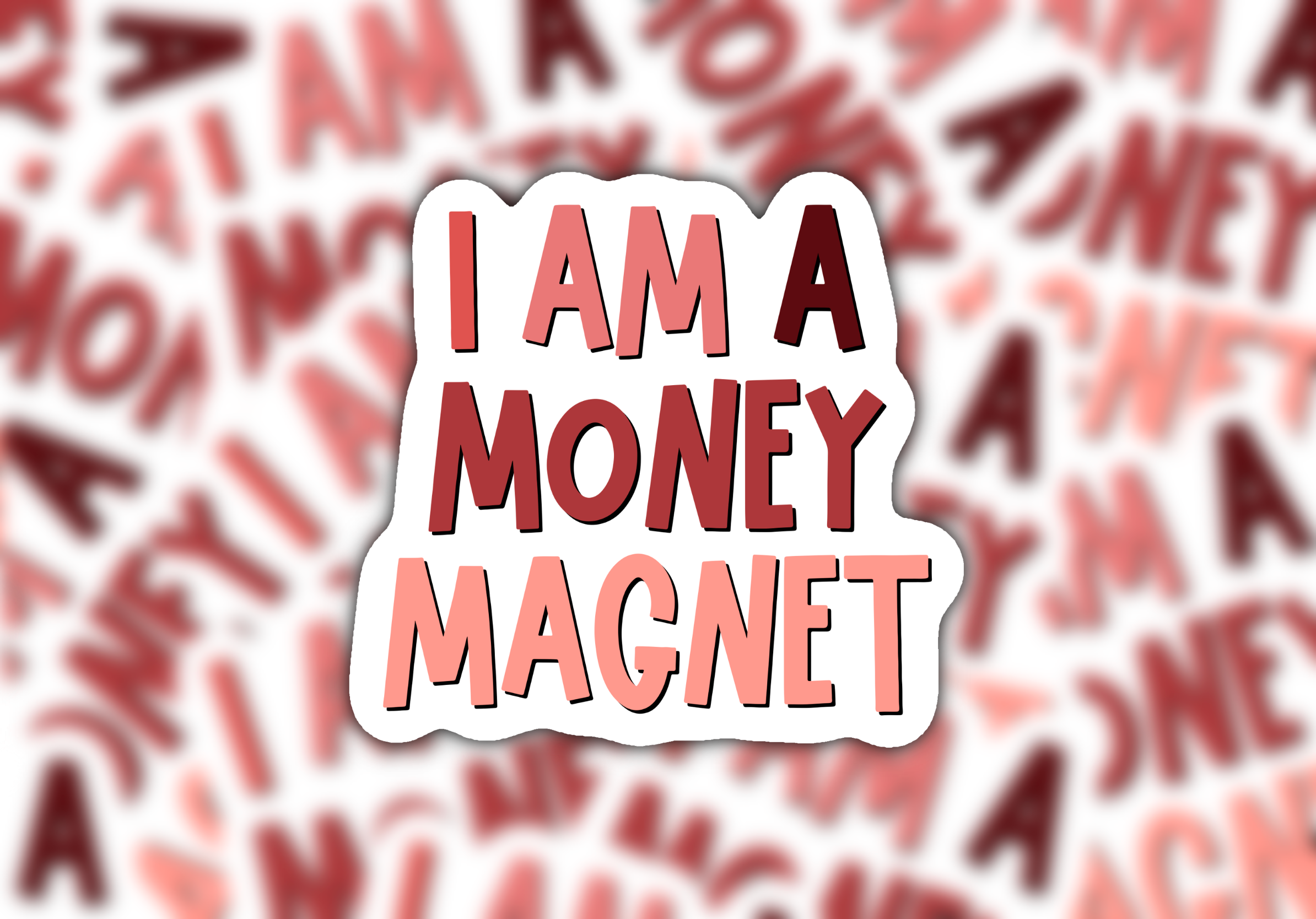 Ich bin ein Geld-Magnet-Aufkleber im Großhandel für deinen Shop – Faire  Deutschland