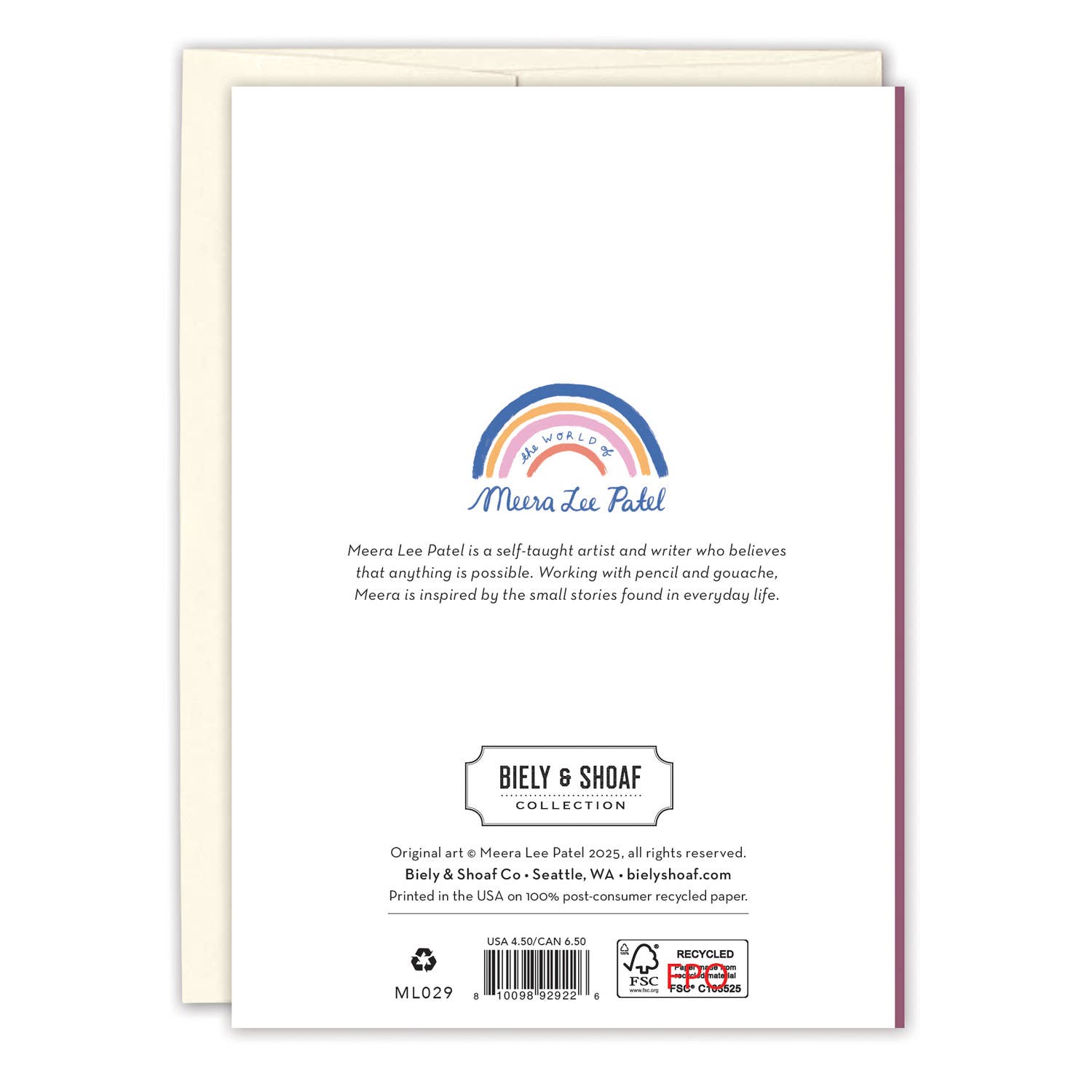 Biely & Shoaf - Wholesale Anniversary Card - So Mushroom In My Heart Anniversary Card2