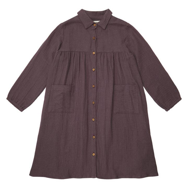 Vestido midi con lunares para niños W31723 para venta al por mayor de Tocoto Vintage