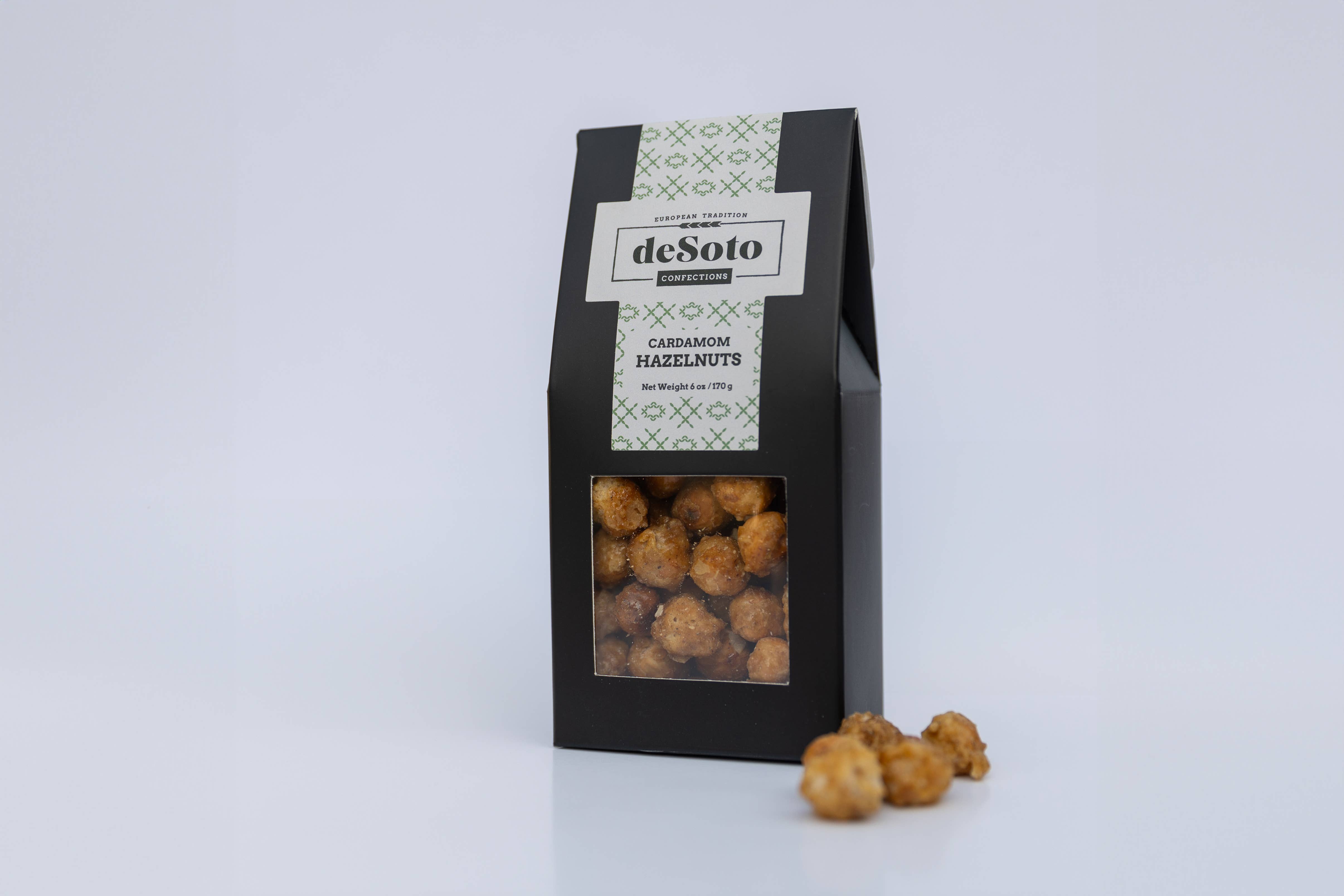 deSoto - Wholesale Nuts - Cardamom Hazelnuts