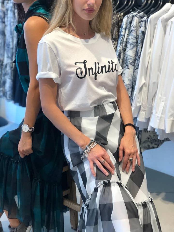 CAMISETA DE ALGODÓN INFINITY para venta al por mayor de Z.O.E. MILANO