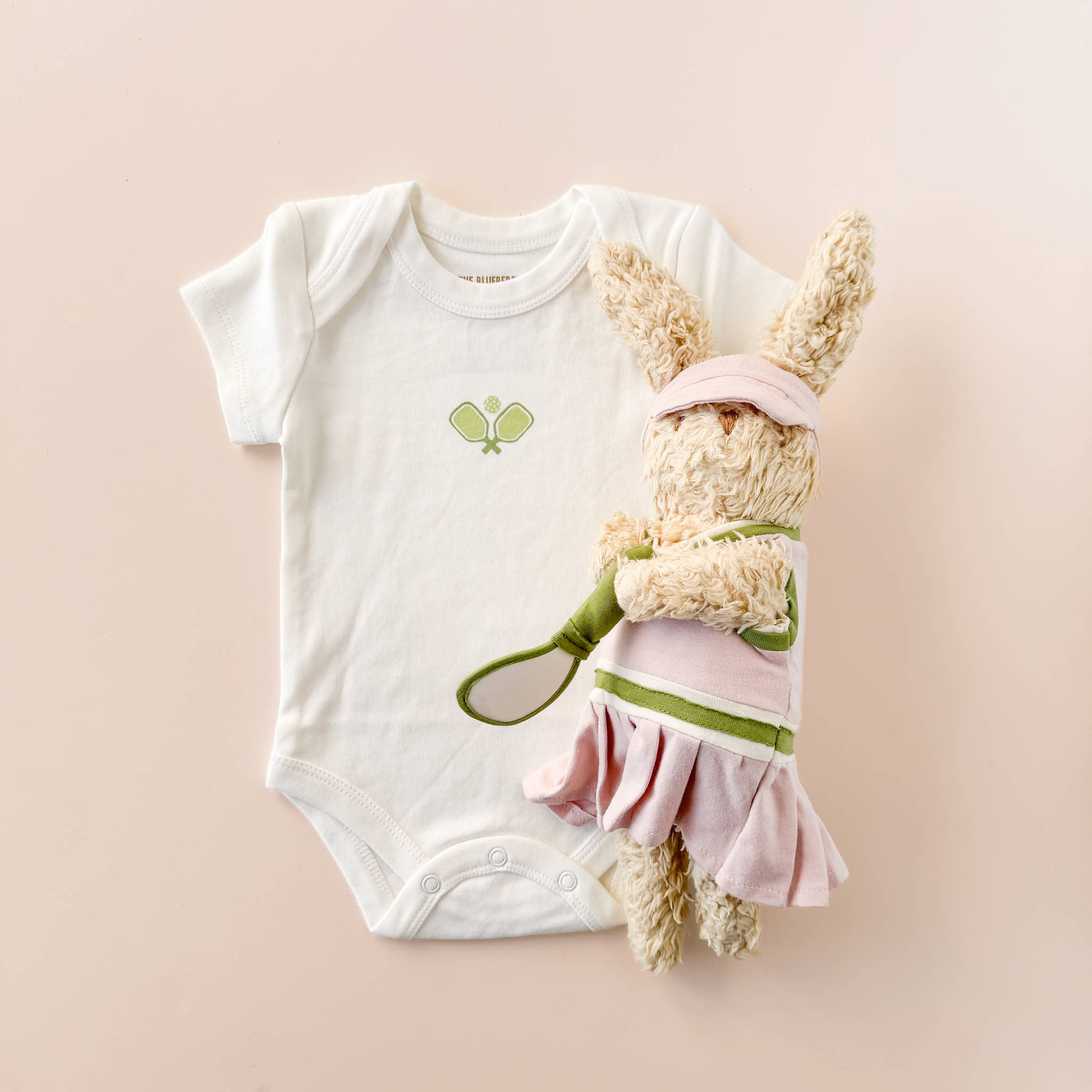 The Blueberry Hill - Wholesale Bodysuit (Non-Footed) - Baby - Onesie Pickleball Baby Romper Organic Cotton Gift Graphic3