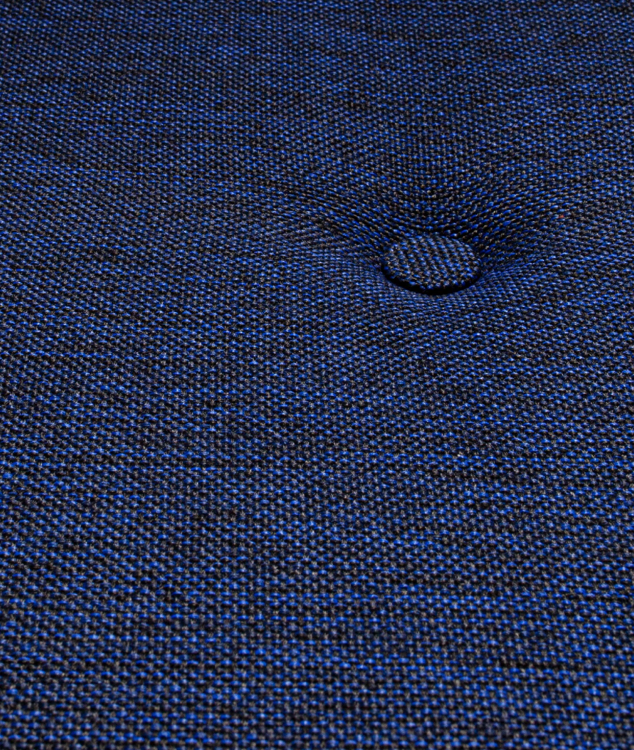 Multi Colored Koza Home Mist Navy Blue Single Garden Chair Black Skeleton 6004 Single for wholesale on Faire6