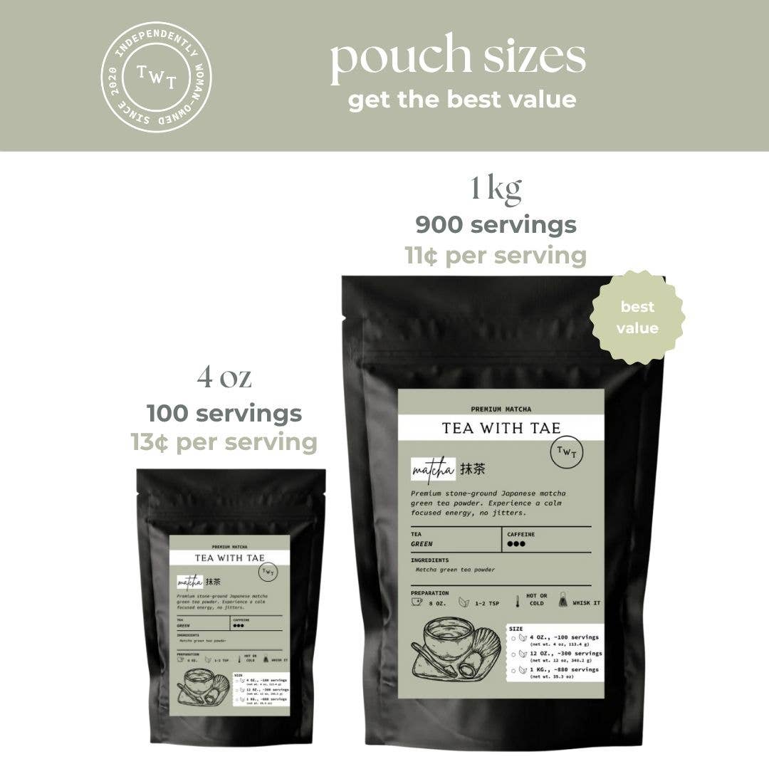 Tea with Tae – Großhandel Gesundheits-/Entgiftungstee – Premium japanischer Matcha (Grünteepulver) für Gastronomie1