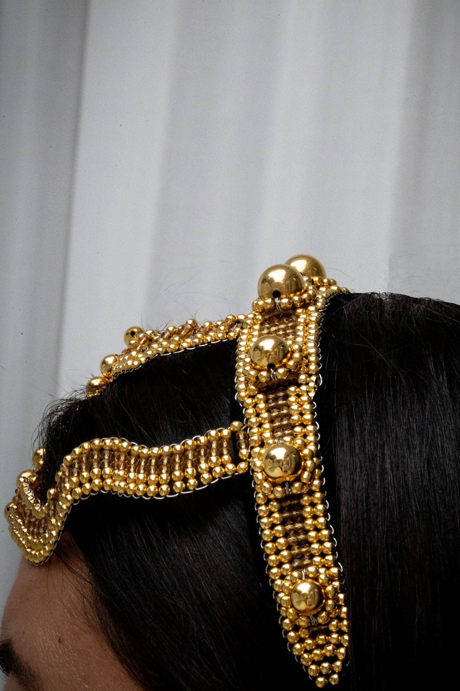 OBJECT & DAWN – wholesale Fashion headband – women's – Khutulun Modular Headband - 3 Color Variants16