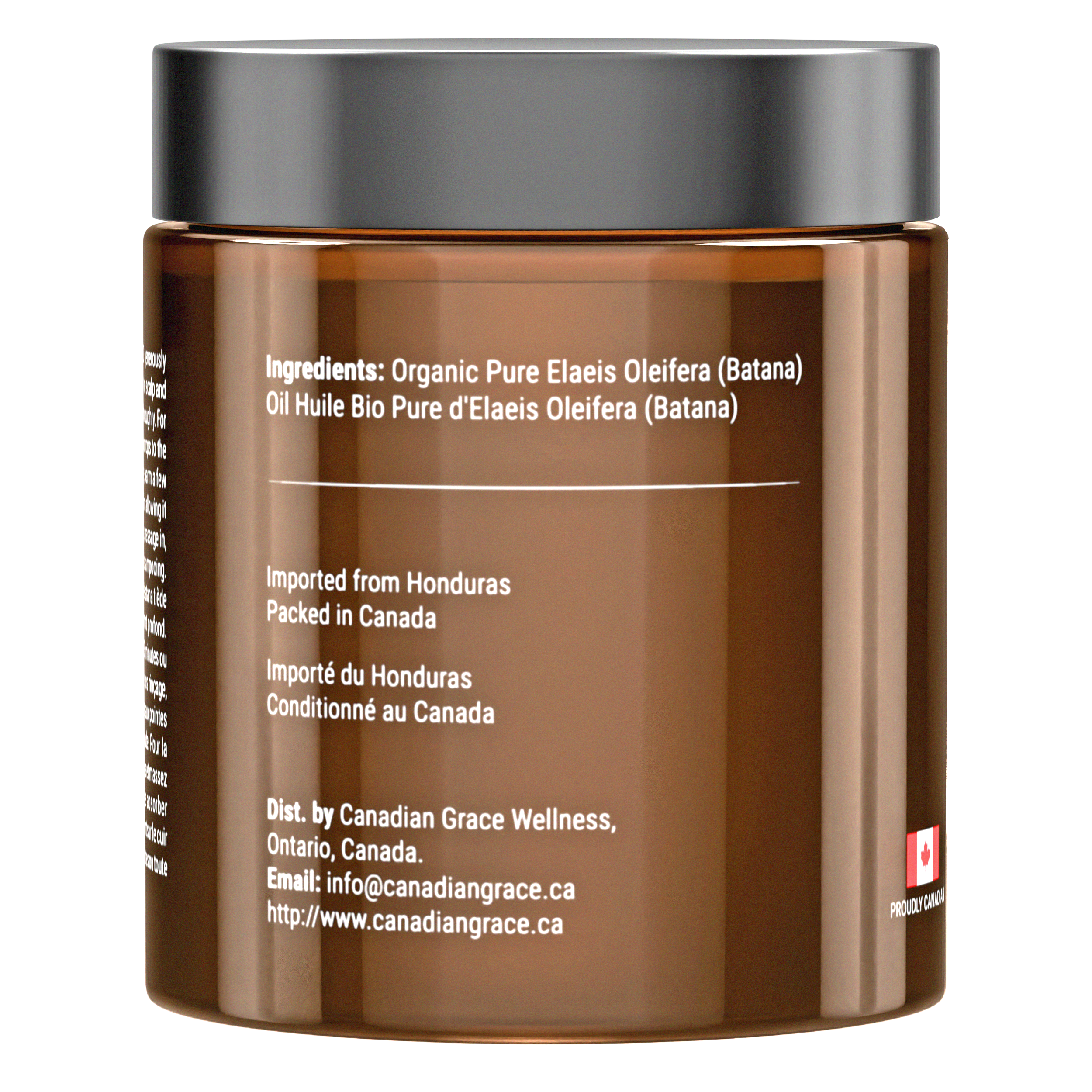 Canadian Grace - Venta al por mayor Aceite capilar - Aceite Batana Premium 100 % Orgánico de Canadian Grace – Crudo y Auténtico de los Misquita, Honduras para el Crecimiento del Cabello y Nutrición de la Piel13