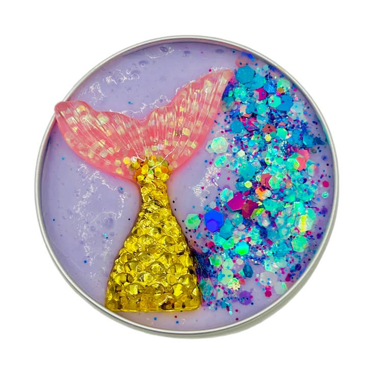 Mini slime med sjöjungfrutema för wholesale av Decorated Dough