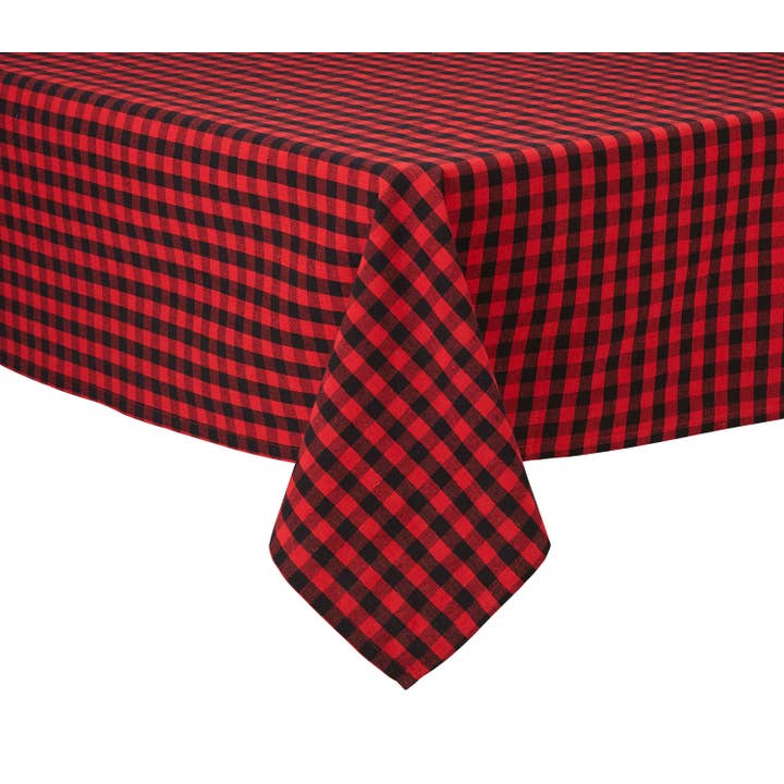 Table Cloth - Buffalo Red Plaid for wholesale by Accent Linen