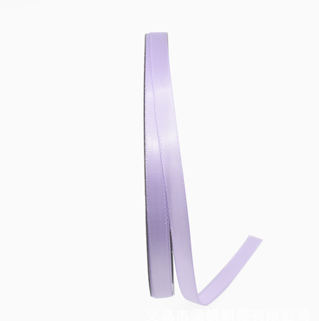 ByHome - Wholesale Ribbon - Gift Wrapping - 2/5" x 100 yds, narrow double layered satin polyester ribbon7