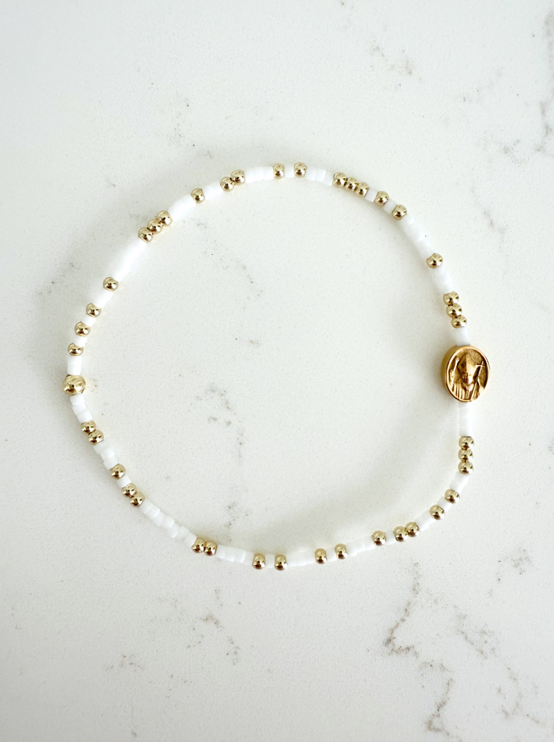 Lily & Lamb - Wholesale Beaded Bracelet - St. John Paul II Bracelet2