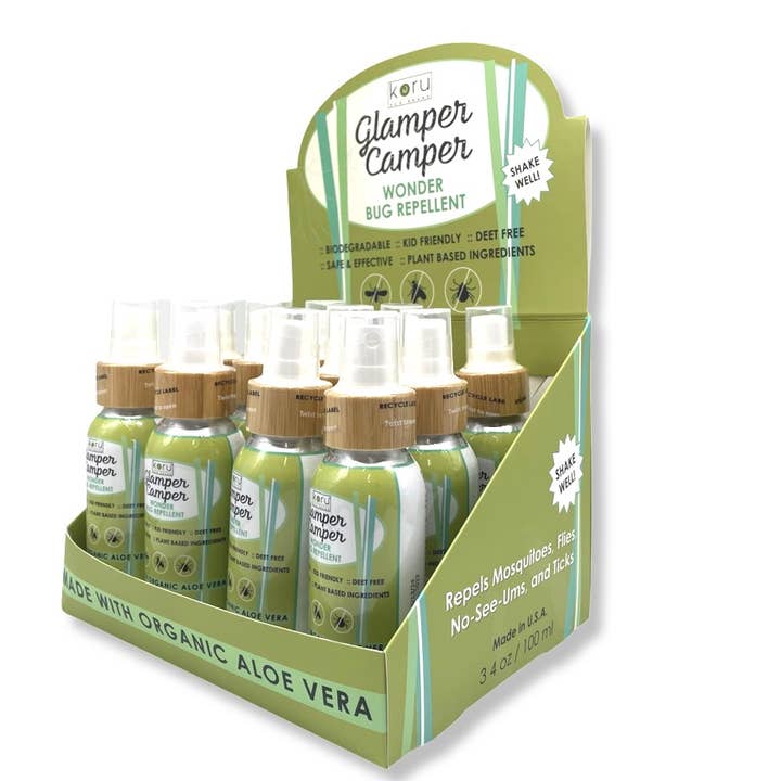 Koru Eco Brand - Wholesale Insect Repellent - Glamper Camper Wonder Bug Repellent
