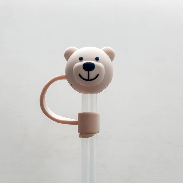 Harris Girls & Co. - Wholesale Drinking Straw - Straw Cover "Bear"