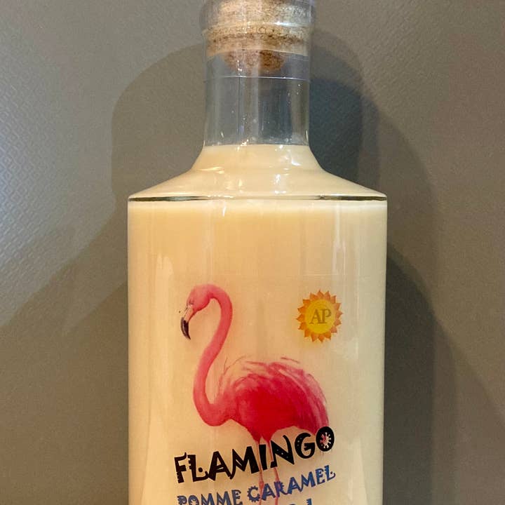 ACCENT DE PROVENCE - Wholesale Liqueur - FLAMINGO LIQUEUR RICE CREAM APPLE CARAMEL