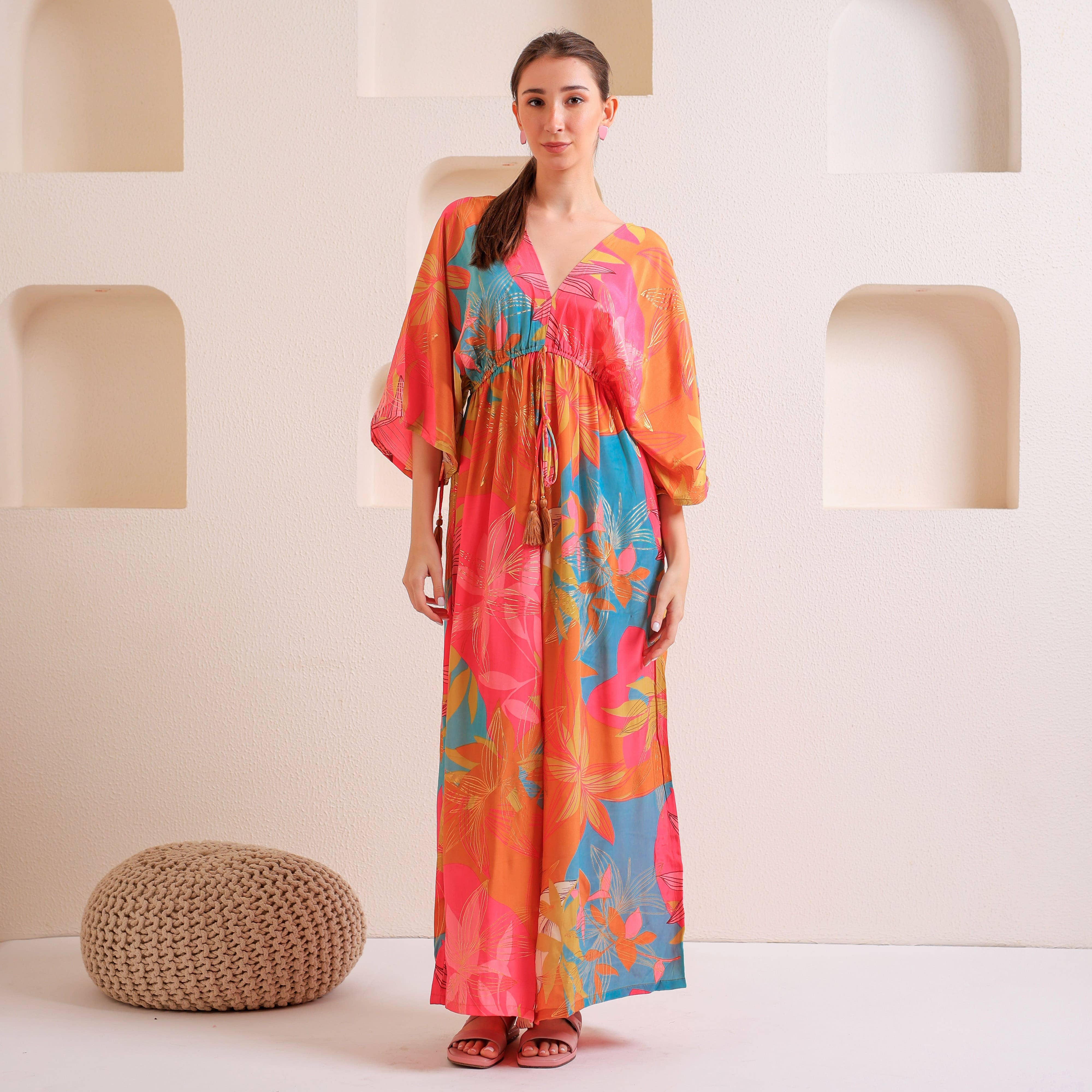 Single Color Tropical Breeze Floral Jumpsuit Romper Pink for wholesale on Faire2