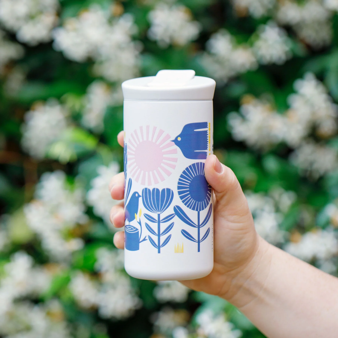 Created Co. - Wholesale Insulated Mug/Tumbler - Lisa Congdon - 12oz Nomad Flip1