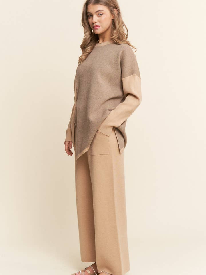 J.NNA - Wholesale Top & Pant Set (NOT Loungewear) - Women's - Soft Knit 2PC Set Long Sleeve Top & Bottoms S-L/1X-3X19