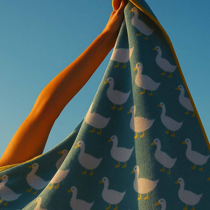 Anorak - Wholesale Bath Towel - Waddling Ducks Organic Cotton Towels3