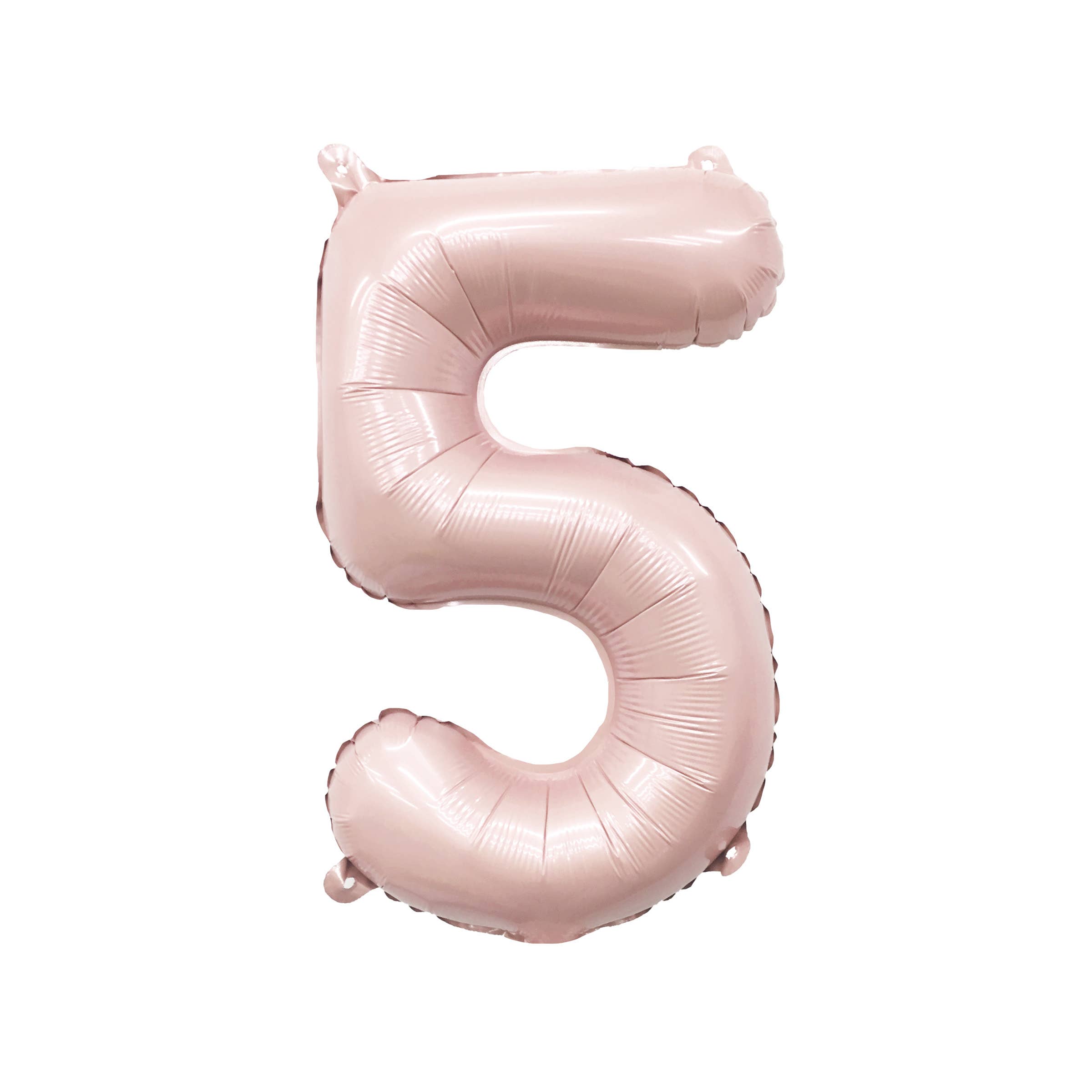 Ellie's Party Supply - Wholesale Balloon - Barely Blush Mylar Number Balloons (32 Inches)5