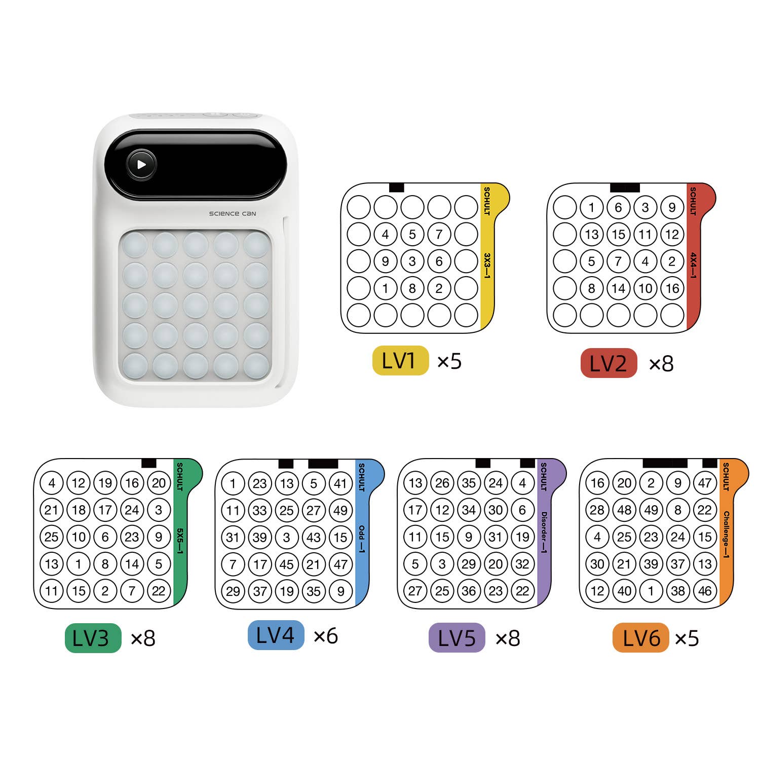 TOPBRIGHT GmbH - Wholesale Toy Set - Kids - Brain Jogging - Fit In The Brain - STEM Toy (Display)3