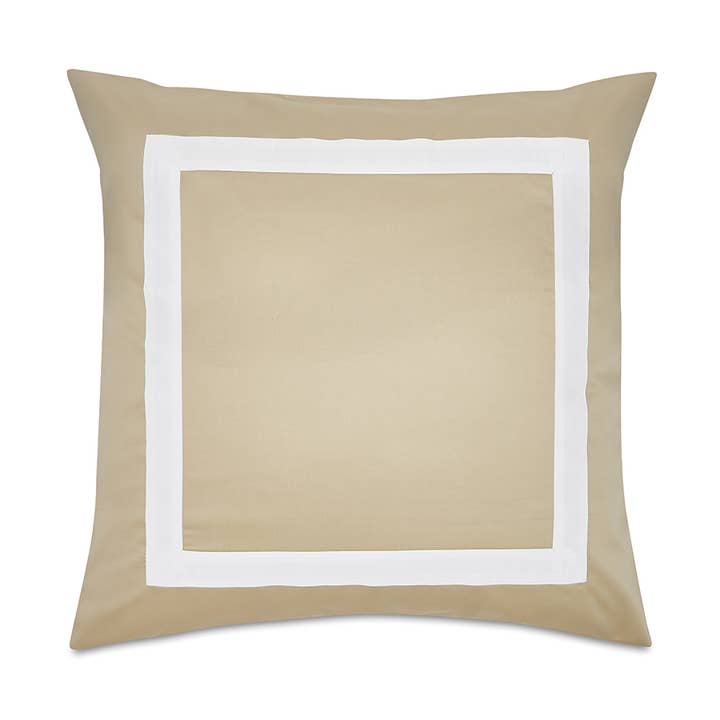 Taie d'oreiller carrée Windsor Sable pour la vente par Dormitory