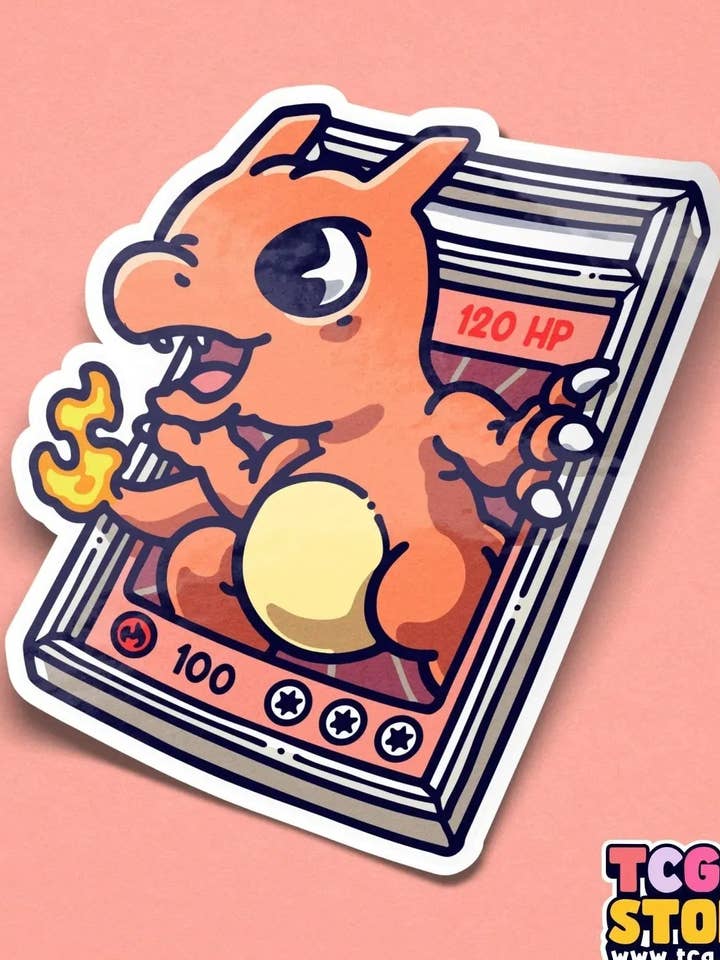 Charizard Pokemon Sticker: Graded Slab for wholesale by TCG.Store - TCGDOTSTORE