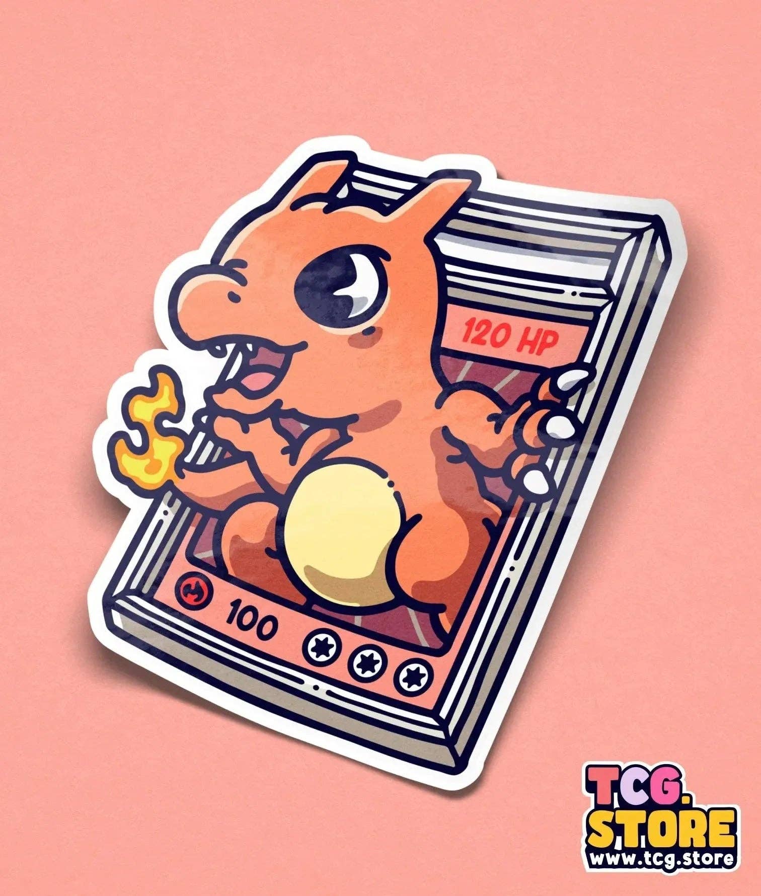 Charizard Pokemon Sticker: Graded Slab for wholesale by TCG.Store - TCGDOTSTORE
