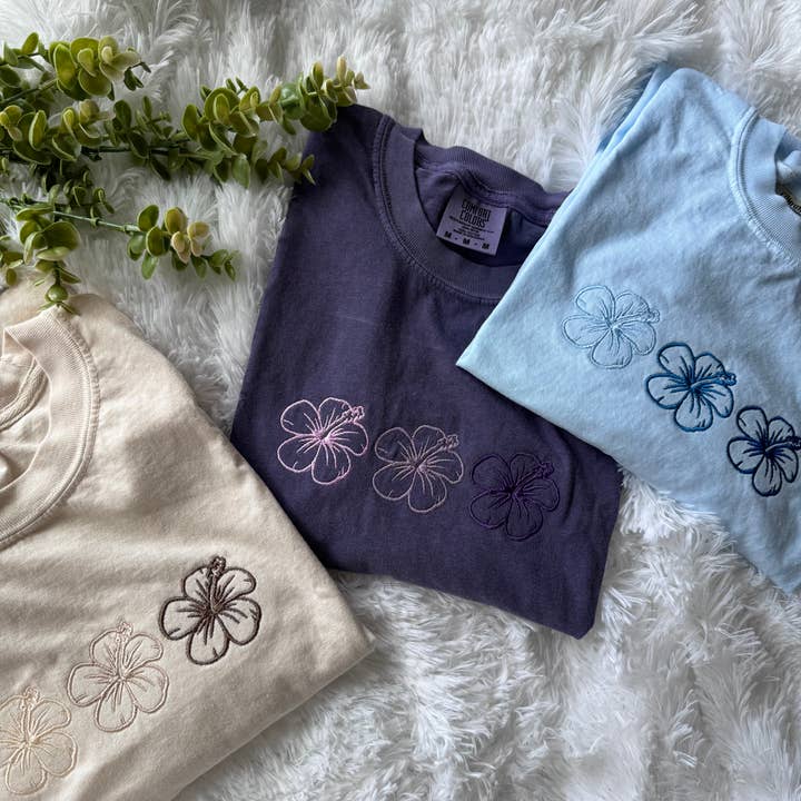 Summer Hibiscus T-Shirt for wholesale by The Rach Co LLC