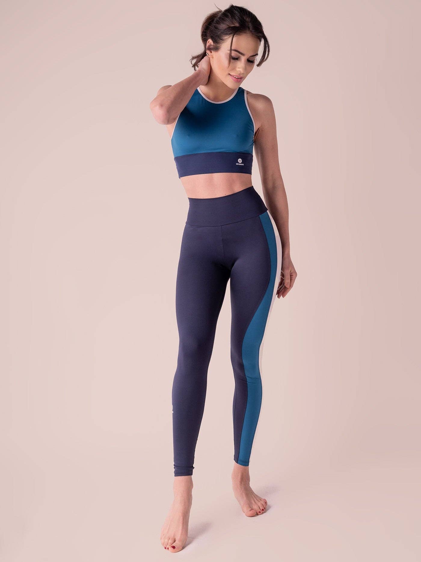 Anaissa - Wholesale Athletic/Lounge Leggings - Women's - Ocean sports leggings4