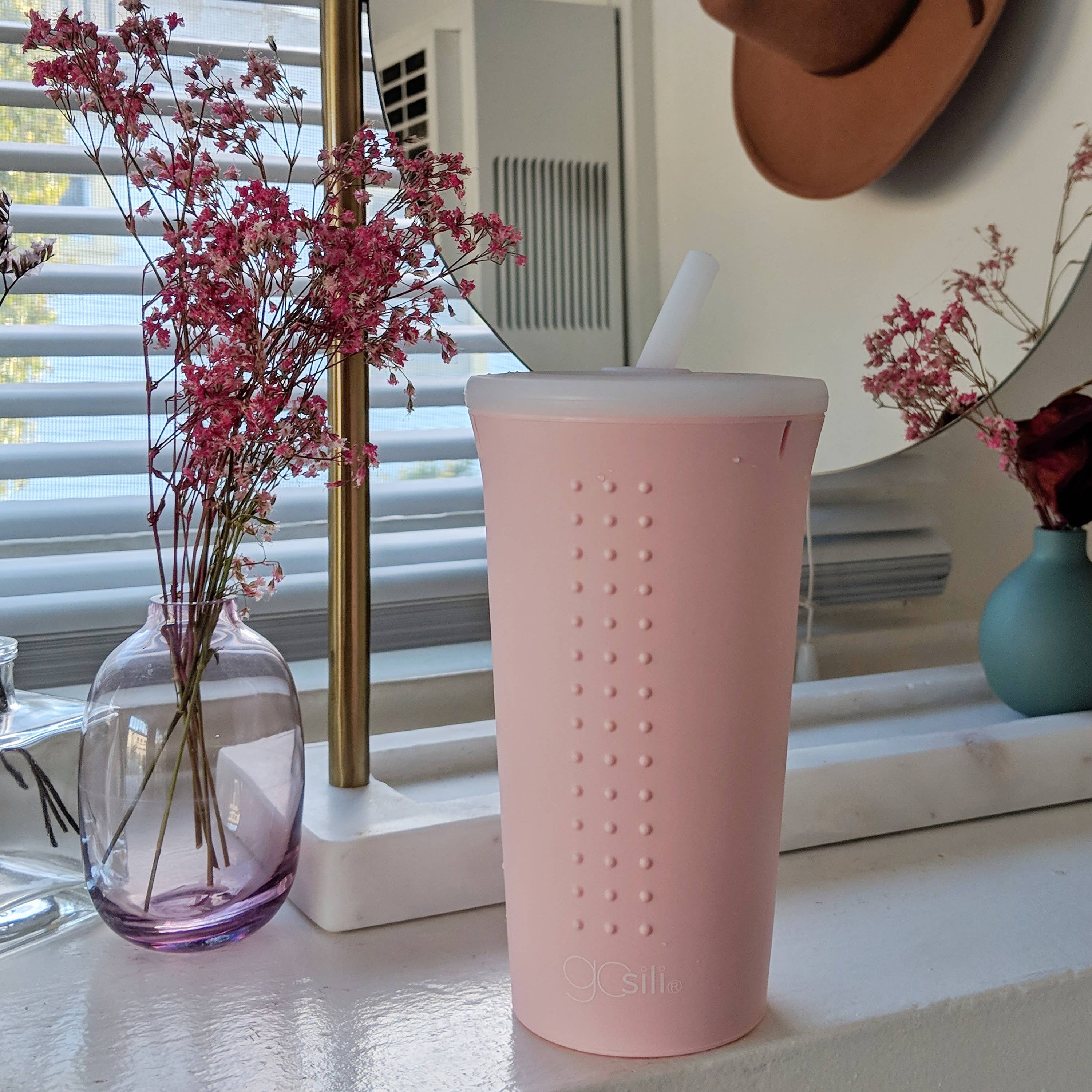 GoSili - Venta al por mayor Vaso/copa - Vaso con pajita de silicona de 16 oz28