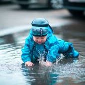 Tuffo - Wholesale Rain Suit - Kids - Blue Muddy Buddy