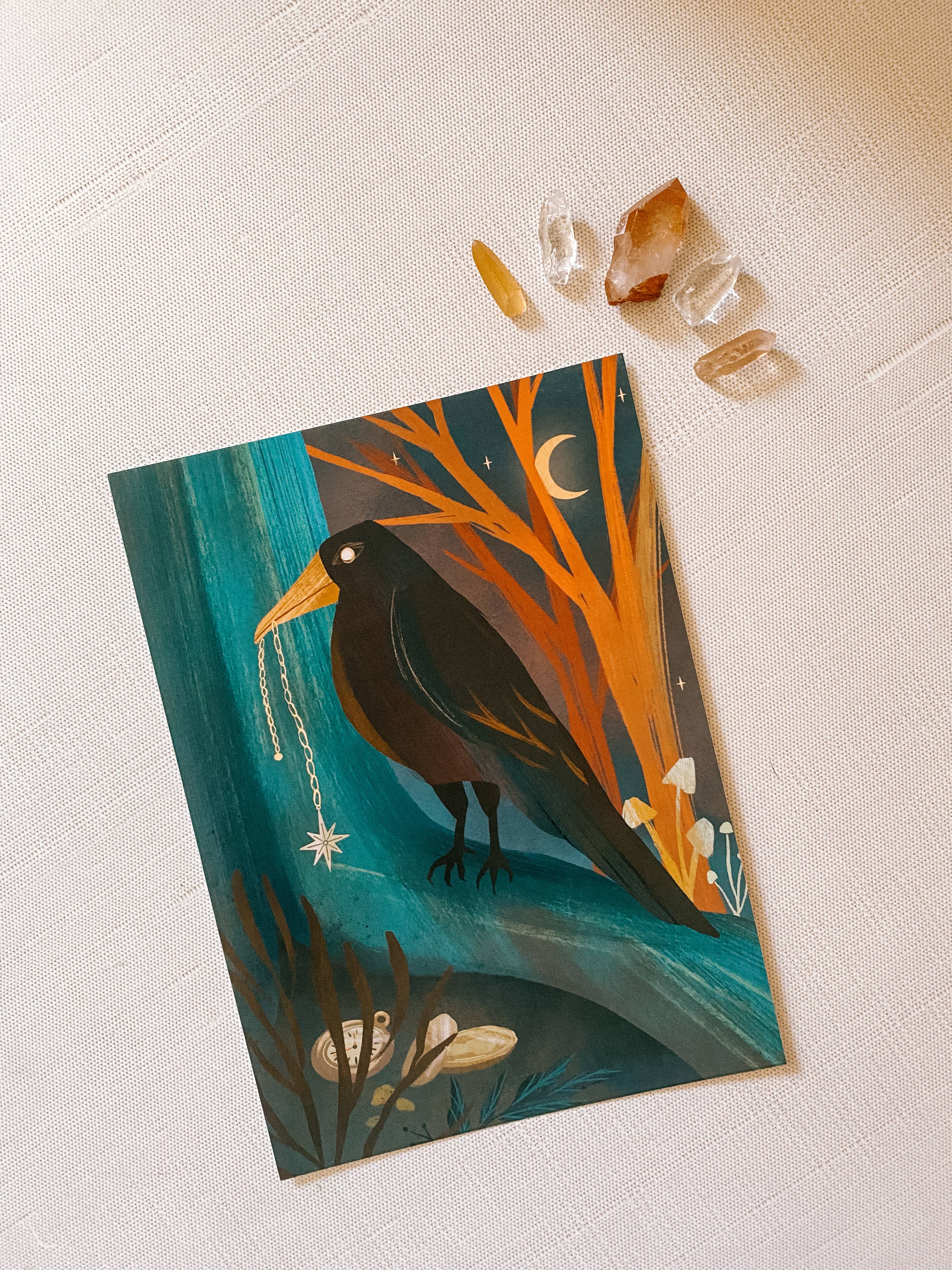 Lantern Print Co. - Wholesale Art Print - Art Print: Corvus Hollow; 5x7, 8x102