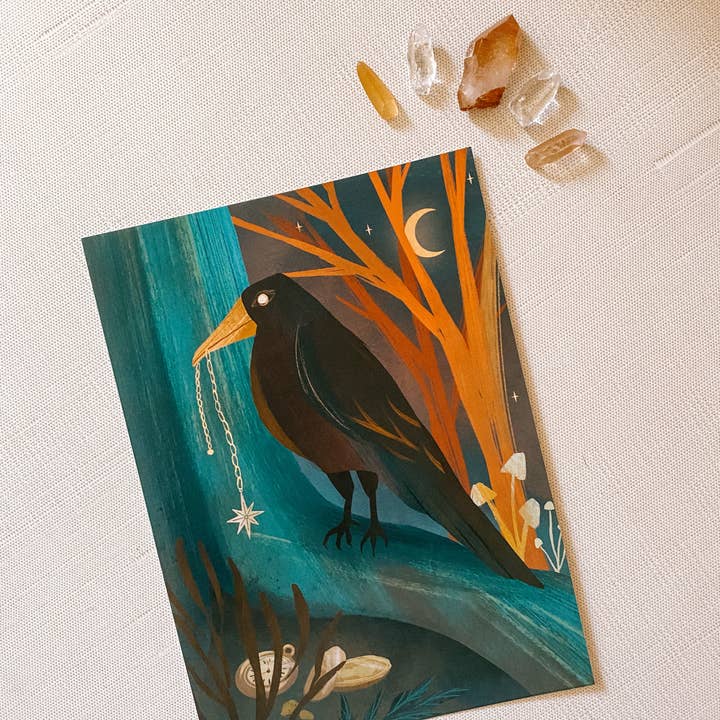 Lantern Print Co. - Wholesale Art Print - Art Print: Corvus Hollow; 5x7, 8x102