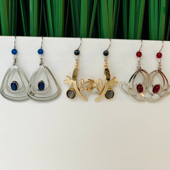 Christophe Poly / Crono Design - Wholesale Dangle Earrings - EARRINGS (Y) - Wire Hook Earrings
42