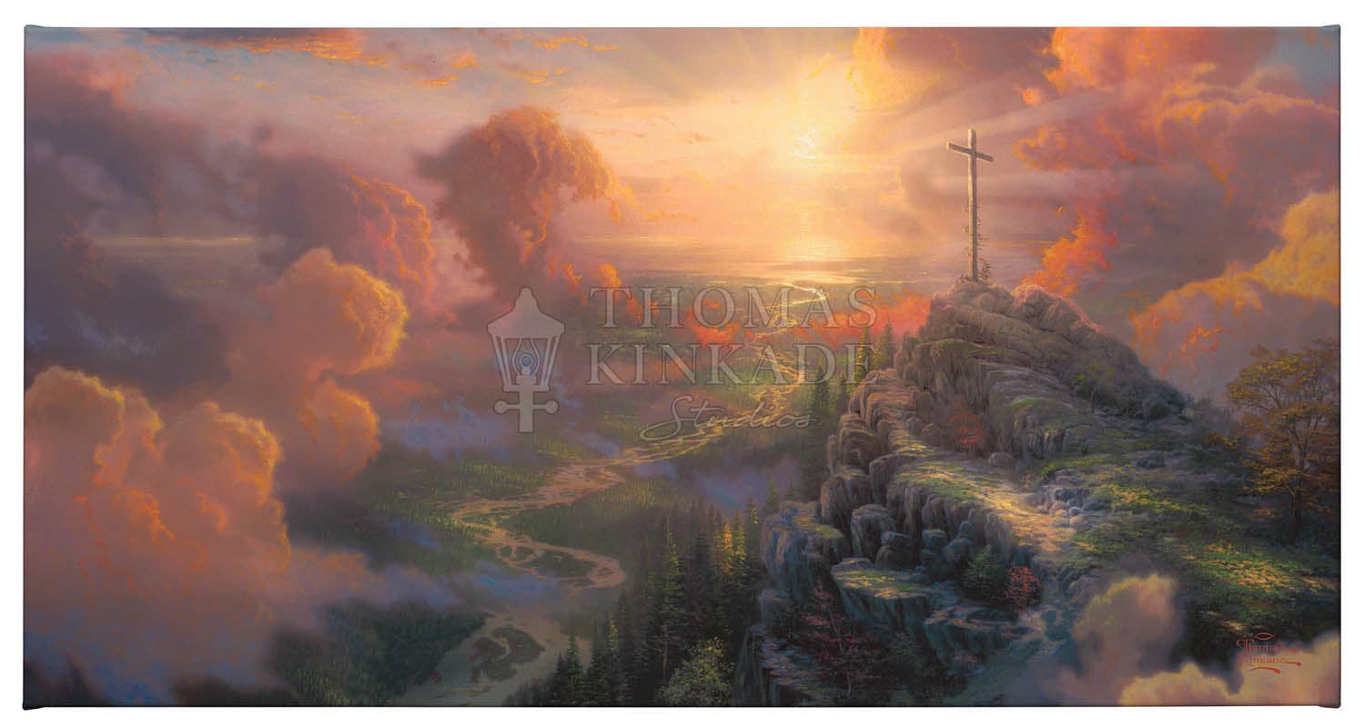 Art Brand Studios - Wholesale Art Print - The Cross - 16" x 31" Gallery Wrapped Canvas0