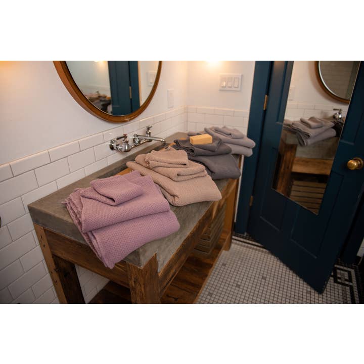 VIKOLINO - Wholesale Towel Set - Linen Waffle Towels1