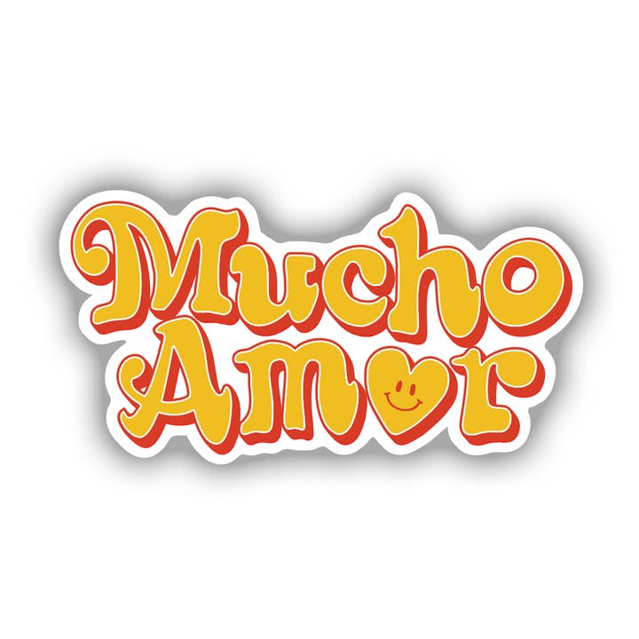 Mucho Amor | Sticker for wholesale by Erica Alfaro Designs