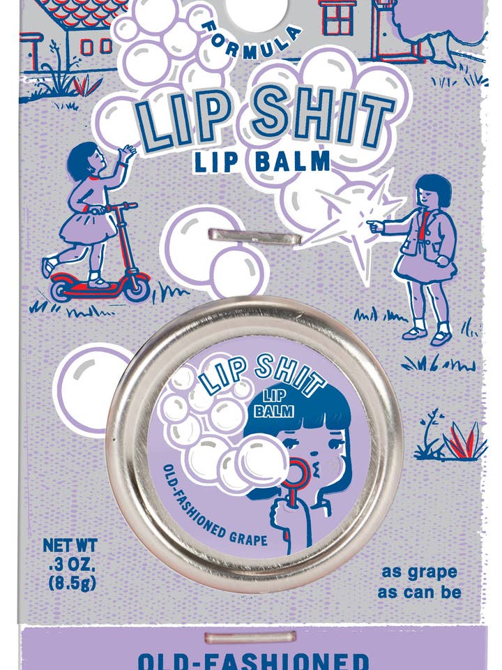 QQ029 Old-Fashioned Druiven Lip Shit voor wholesale door Incognito