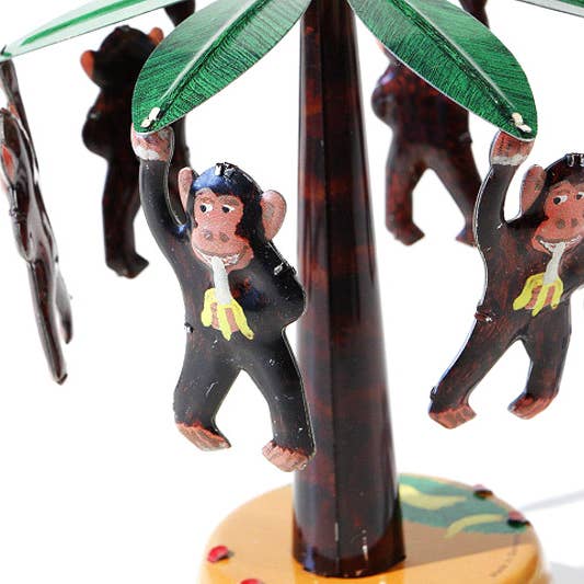 die Blechfabrik e.K. - Wholesale Classic toy – Kids - COCO the monkey carousel, Made in Germany2