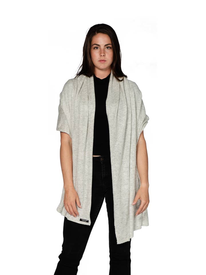 Cashmere rejseindpakning | Lysegrå for engroshandel hos Alchemy Story