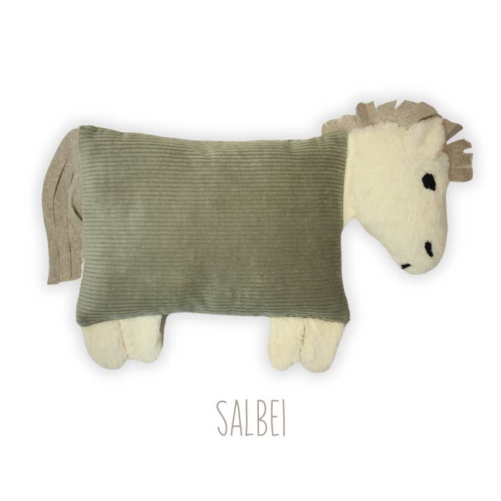 Cuddle Horse Cord, Sage for wholesale by Die Gräfin