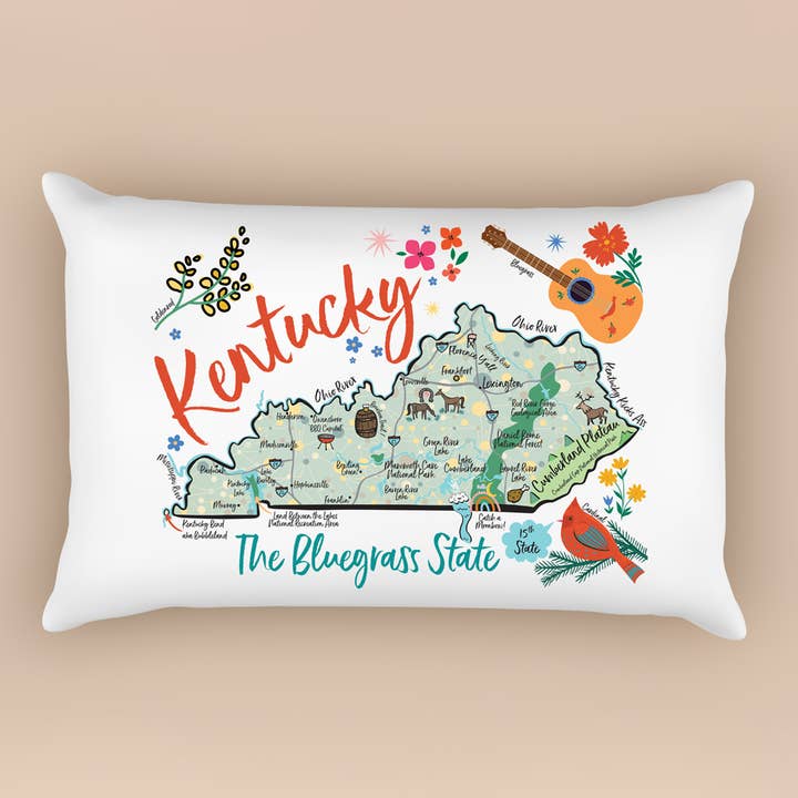 Kentucky decoratief kussen (met inzetstuk) voor wholesale door Gooseberry Designs