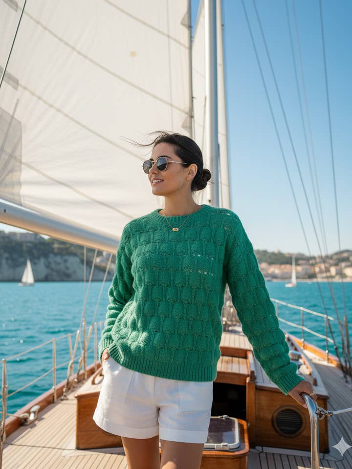 C25203701 -Ladies Long Sleeve Sweater for wholesale by The Korner - USA