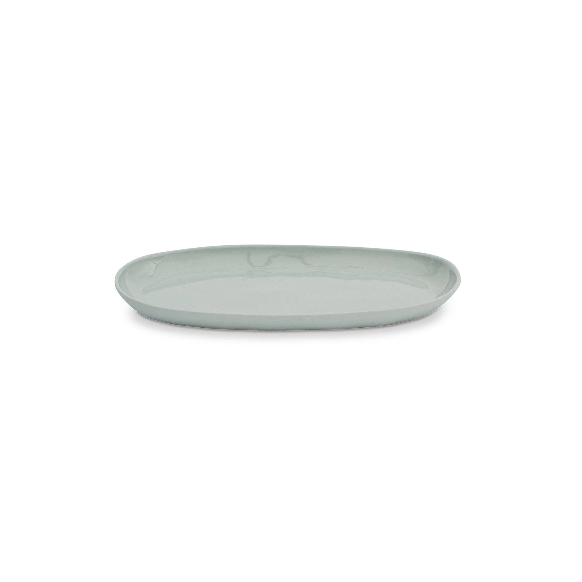 Marmoset Found - Wholesale Dinner plate - Cloud Oval Plate Light Blue (M)0