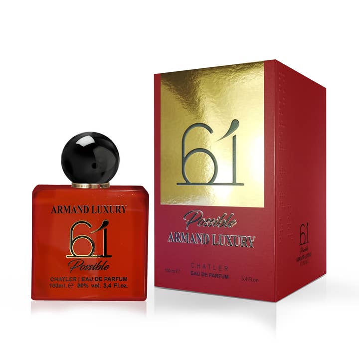 FRAGRANCE WHOLESALE LTD – wholesale Perfume/eau de toilette – CHATLER Armand Luxury 61 Possible Eau De Parfum 100ml0