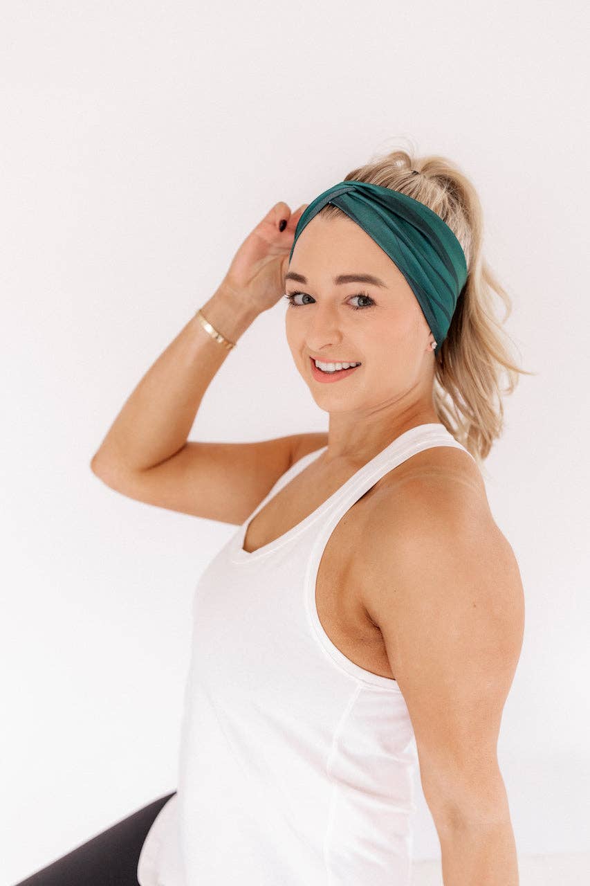 Lilac Market Headbands - Wholesale Fashion Headband - Women's - Emerald Flow4