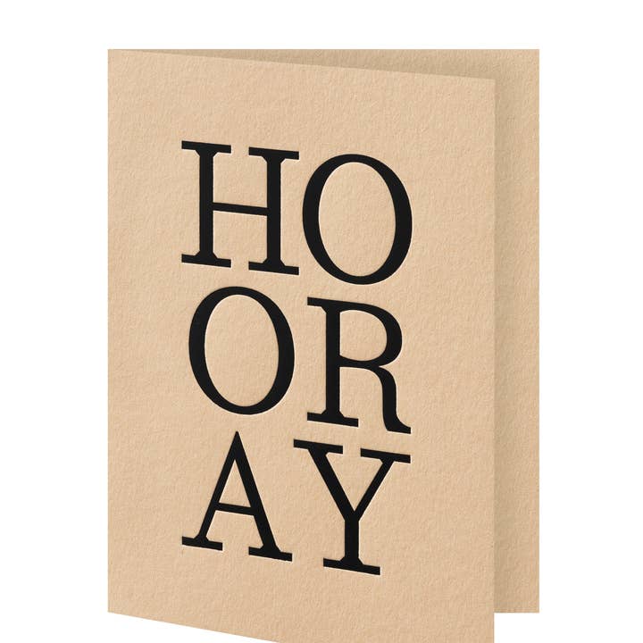 Short Talk - Wholesale Birthday card - HOORAY