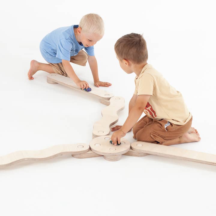 HappyMoon - Wholesale Wood Toy - Kids - PELTES® balance beams, Montessori Toy, Balance Board4