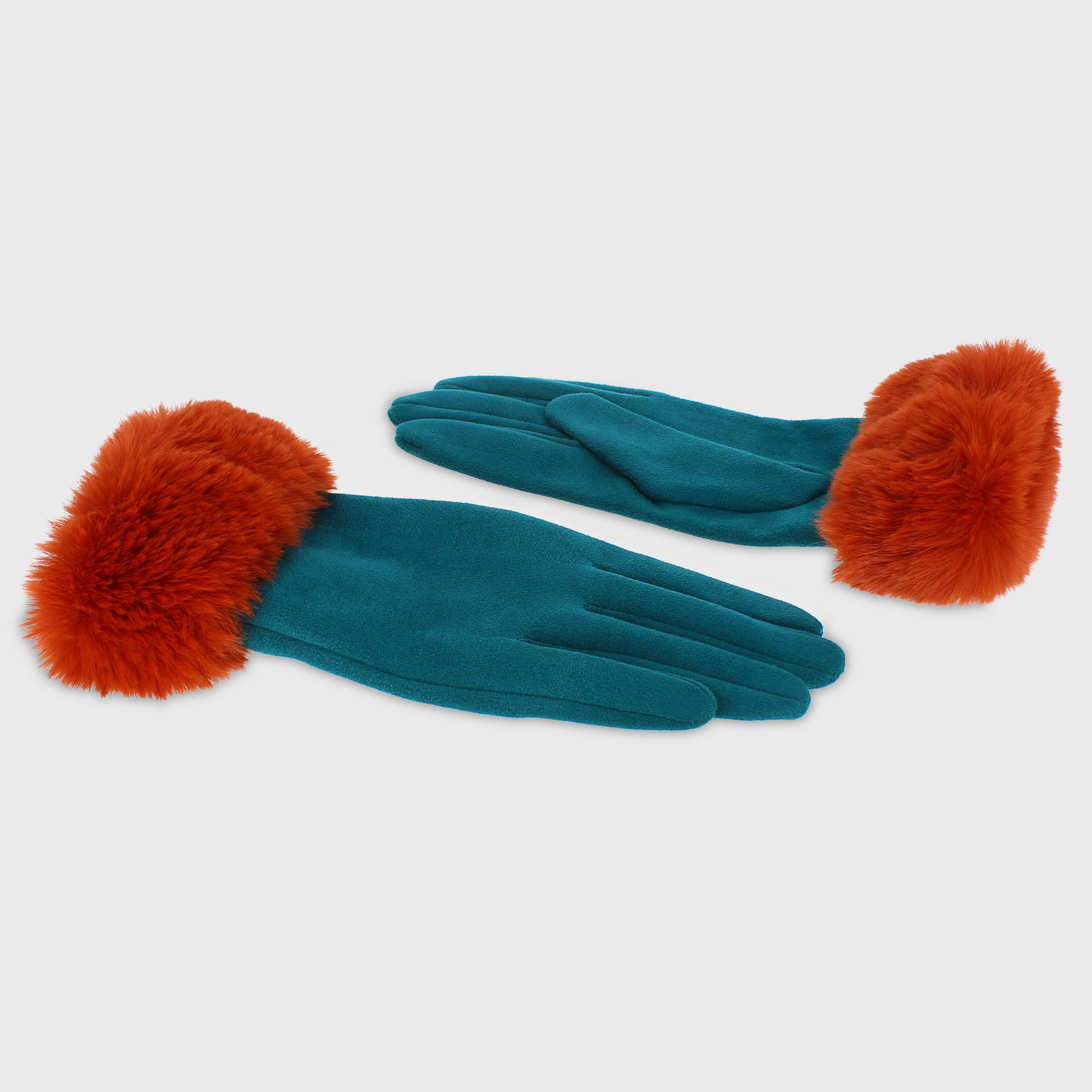 Forever England / Millie Mae – wholesale Gloves – Women's – Gloves with Faux Fur Edge23